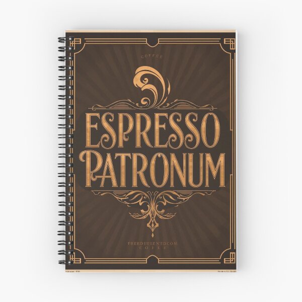 Item preview, Espresso Patronum designed and sold by Rue Design Company.