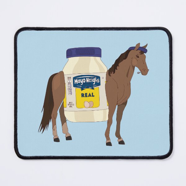 Item preview, Mayo Neighs Horse designed and sold by LittleRockArt.