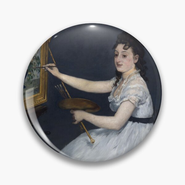 Item preview, Eva Gonzales painted by Manet designed and sold by Victoriana Brooke.