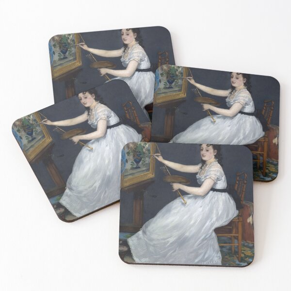 Item preview, Eva Gonzales painted by Manet designed and sold by Victoriana Brooke.