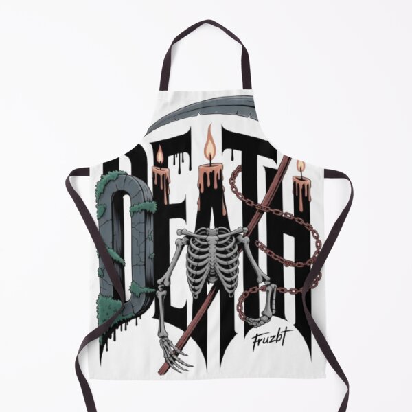 Item preview, "DEATH Gothic Typography – Dark Symbolic Word Art for Metal & Gothic Fans" designed and sold by Fruzbt.