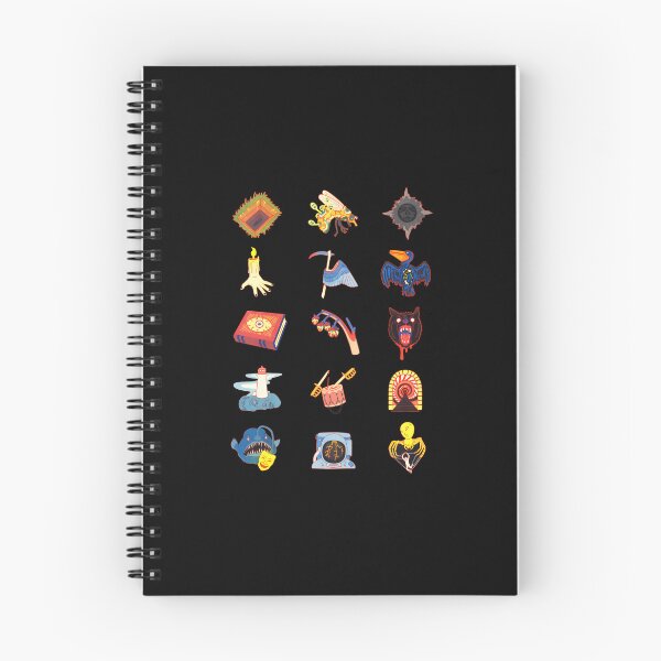 Item preview, 15 Fears Risograph Icons designed and sold by finnermoa.