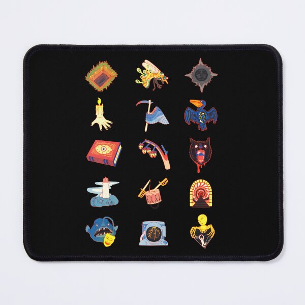 Item preview, 15 Fears Risograph Icons designed and sold by finnermoa.