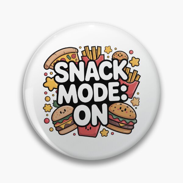 Item preview, Snack Mode: ON designed and sold by osadchyii.