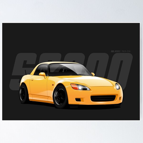 Item preview, Honda S2000 (yellow) designed and sold by AMIworks.
