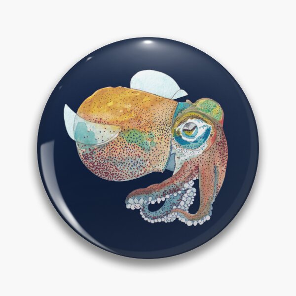 Item preview, HAWAIIAN BOBTAIL SQUID-Euprymna scolopes designed and sold by BEATRIZ ABAITUA.