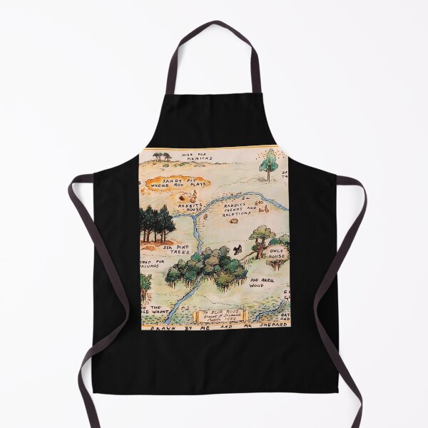 Item preview, 100 Acre Wood Map designed and sold by meylorbrag.