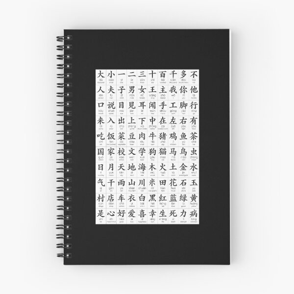 Item preview, 100 Most Common Chinese Characters designed and sold by meylorbrag.