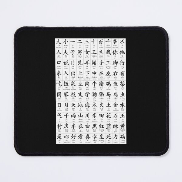 Item preview, 100 Most Common Chinese Characters designed and sold by meylorbrag.
