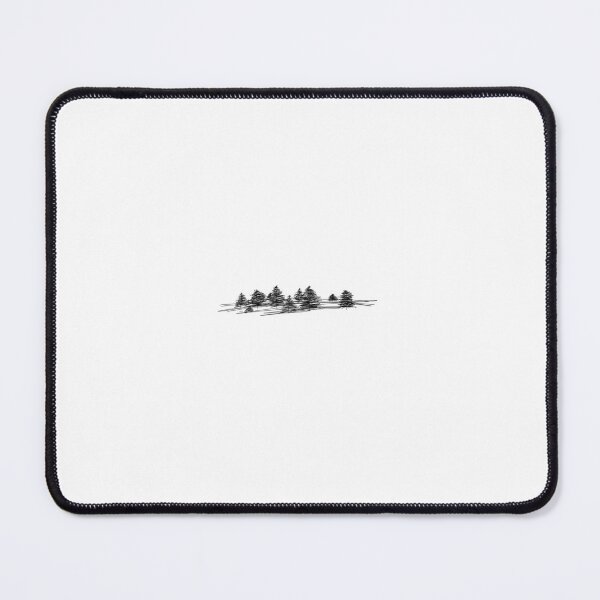 Item preview, monochrome forest of trees landscape designed and sold by siobhanrk.