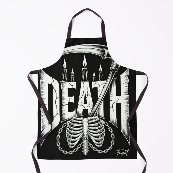 Item preview, "DEATH Gothic Typography – Dark Symbolic Word Art for Metal & Gothic Fans" designed and sold by Fruzbt.