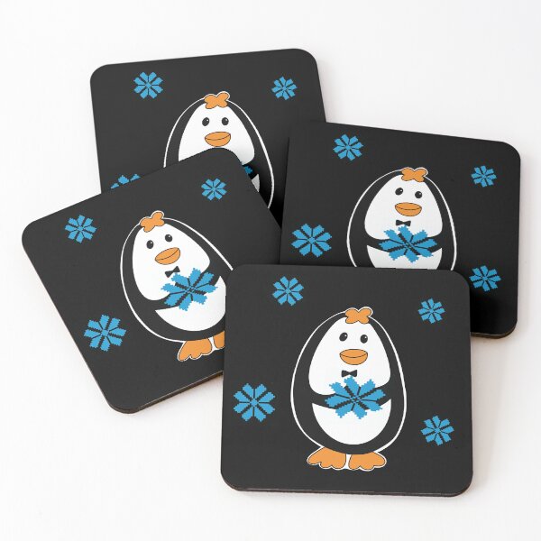 Item preview, Penguin Snowflake Tee, Winter Arctic Animal Shirt, Funny Cute Bird Top, Christmas Holiday T-Shirt, Iceberg Wildlife Apparel designed and sold by CherryFoxDesign.