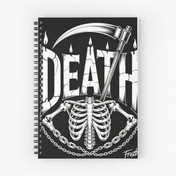 Item preview, "DEATH Gothic Typography – Dark Lettering Design with Horror & Metal Aesthetic" designed and sold by Fruzbt.