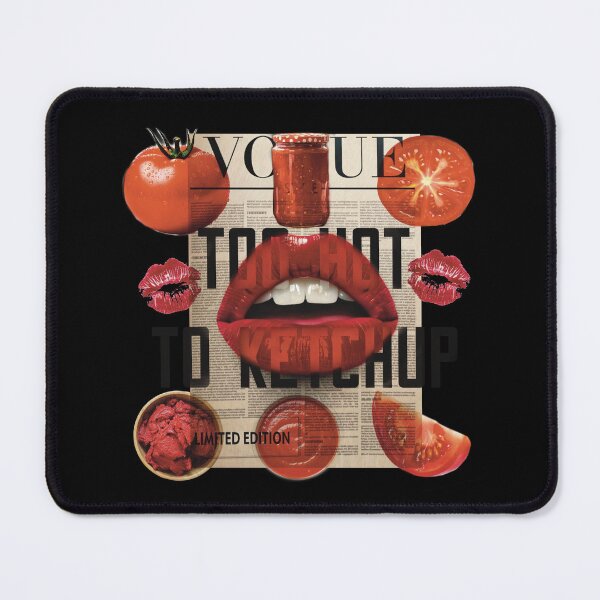 Item preview, Too Hot to Ketchup – Pop Art Tomato Lips Design designed and sold by Pandositive.