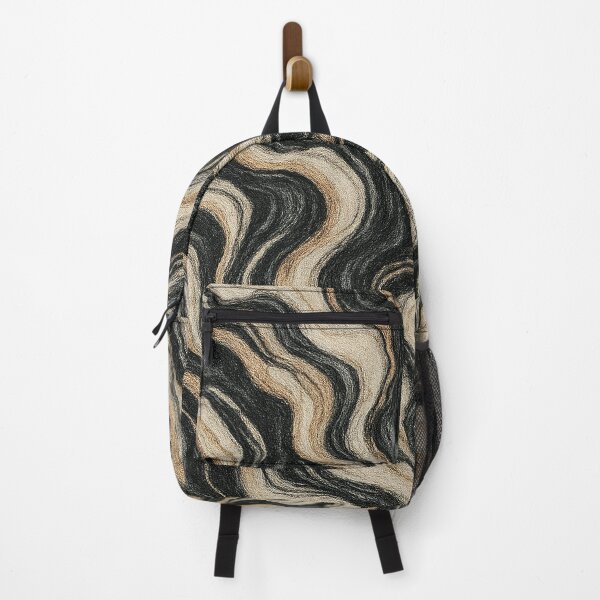 Item preview, Psychedelic Earth Tone Marble Waves designed and sold by weirdfishes123.