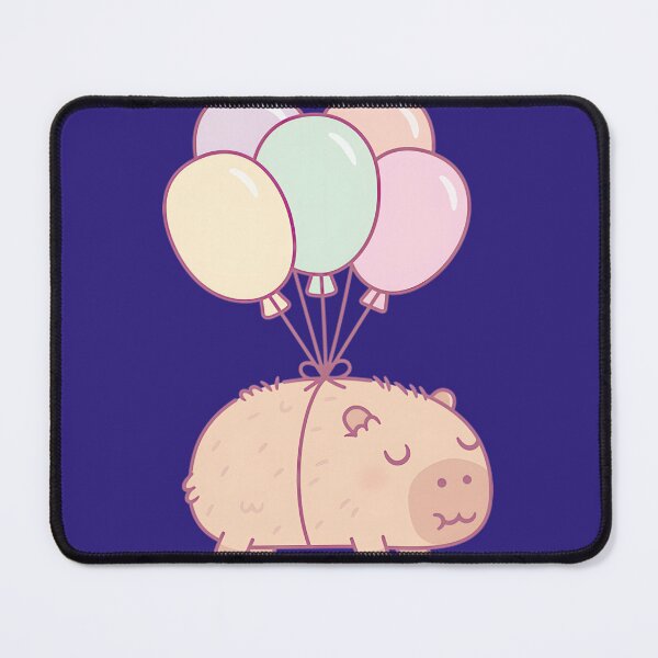 Item preview, Capybara Bliss: Floating with Balloons | PERFECT GIFT FOR YOU AND FRIENDS designed and sold by TianjieLi.