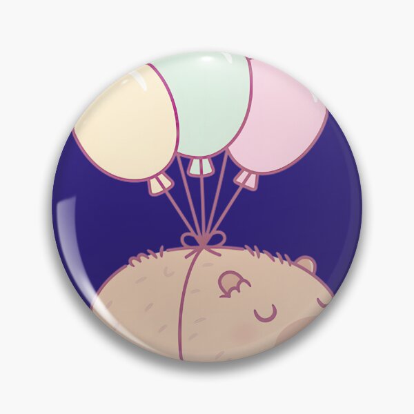Item preview, Capybara Bliss: Floating with Balloons | PERFECT GIFT FOR YOU AND FRIENDS designed and sold by TianjieLi.