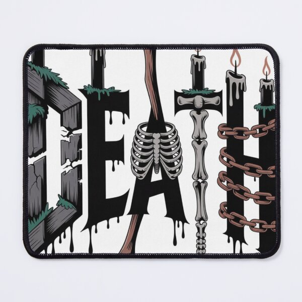 Item preview, "DEATH Gothic Typography – Dark Lettering Design with Horror & Metal Aesthetic" designed and sold by Fruzbt.