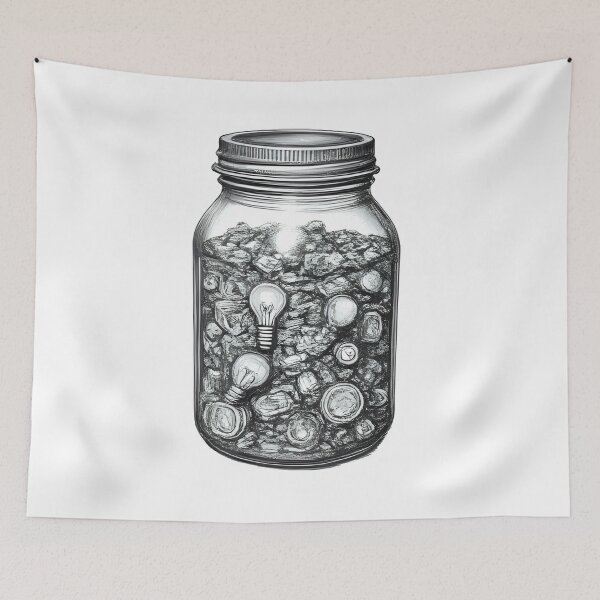 Item preview, Thoughts in a Jar designed and sold by Domcreations4.