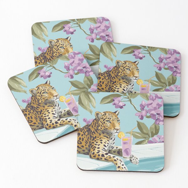 Item preview, Leopard Wall Art – Tropical Jungle Cat Print designed and sold by Gino By Design.
