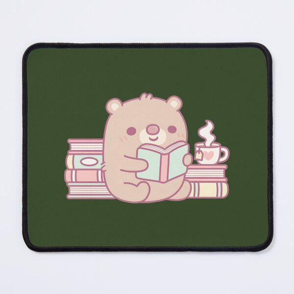 Item preview, Cozy Bear Reading & Sipping Tea | PERFECT GIFT FOR YOU AND FRIENDS designed and sold by TianjieLi.