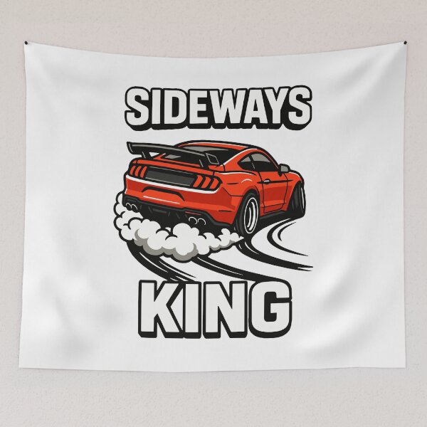 Item preview, Sideways King Drift Car designed and sold by SnappyPNG.