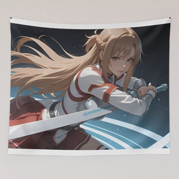 Item preview, Asuna – Sword Art Online Anime Warrior Art designed and sold by Dyan4.