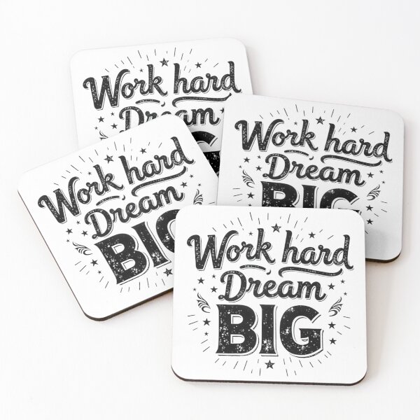 Item preview, Work Hard Dream BIG designed and sold by Lyneora.