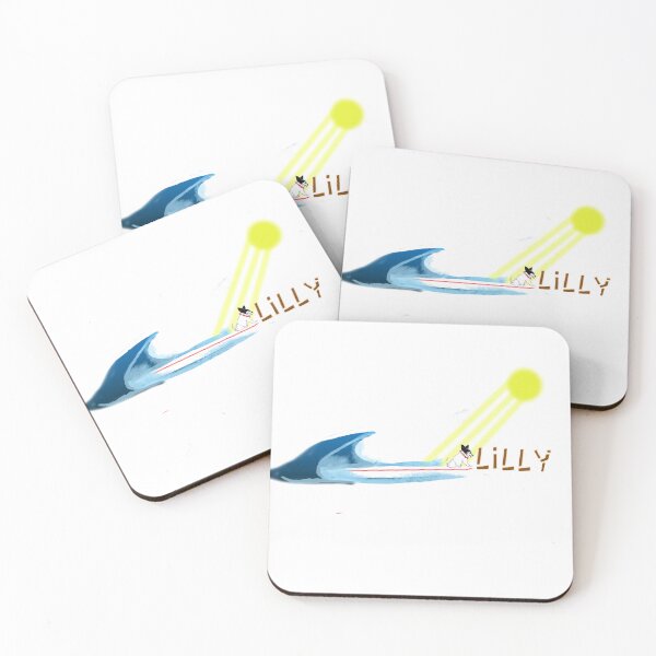 Item preview, Surfing Lilly  designed and sold by 90sActionHero.