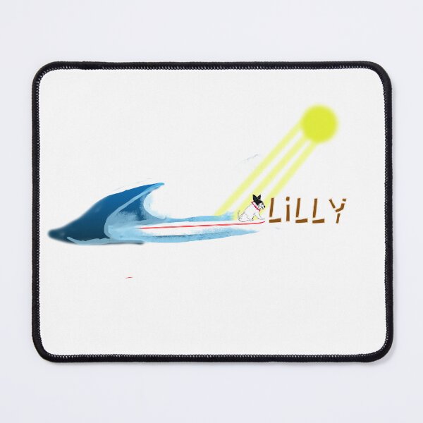 Item preview, Surfing Lilly designed and sold by 90sActionHero.