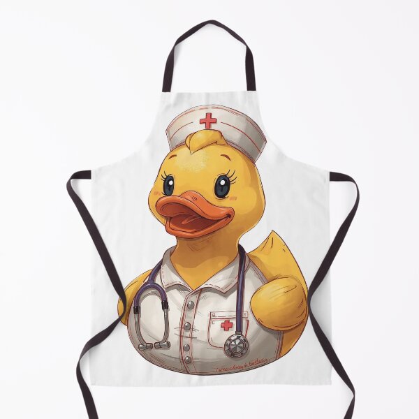 Artikelvorschau, Quietscheentchen Krankenschwester entworfen und verkauft von Rue Market.