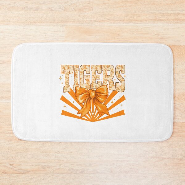 Item preview, Tigers Orange Floral Bow designed and sold by Design-Joyz.