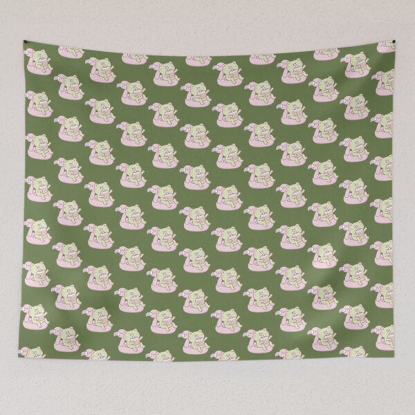 Item preview, Adorable Frog Sipping Coconut on Flamingo Float | PERFECT GIFT FOR YOU AND FRIENDS designed and sold by TianjieLi.