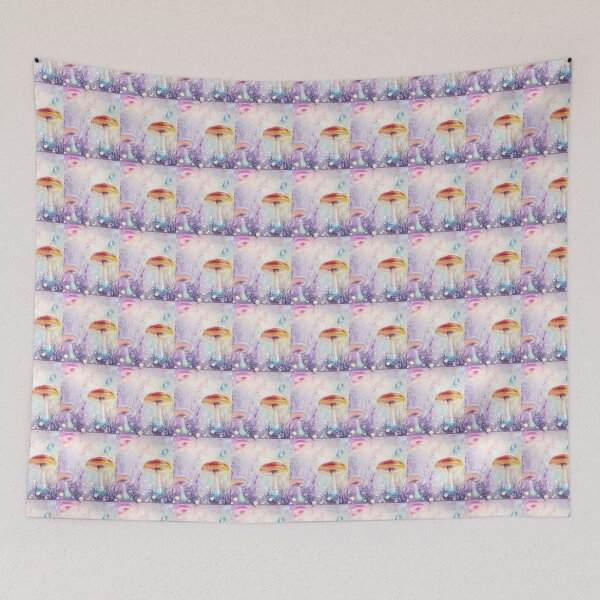 Item preview, Pastel Forest Mushrooms designed and sold by DariaCraft.