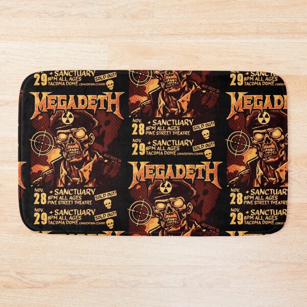 Item preview, MEGADETH NUKE ZOMBIE TOUR FANART DESIGN ORANGE FIRE DAVE MUSTAINE designed and sold by Campbell0395.