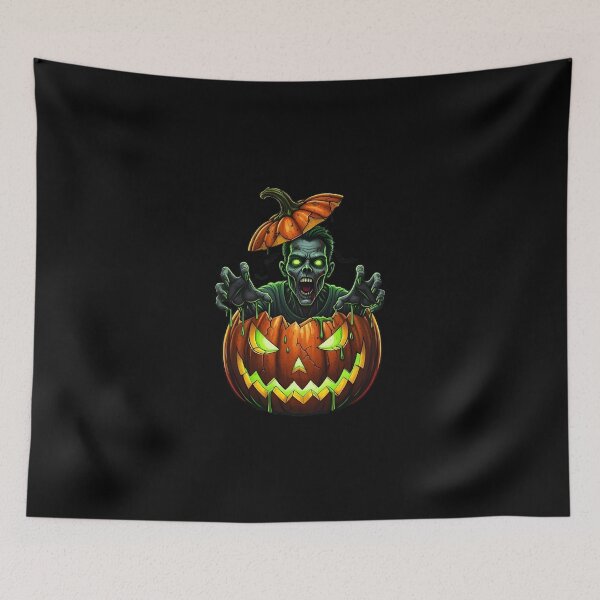 Item preview, Zombie Pumpkin King designed and sold by Uglyandcute.