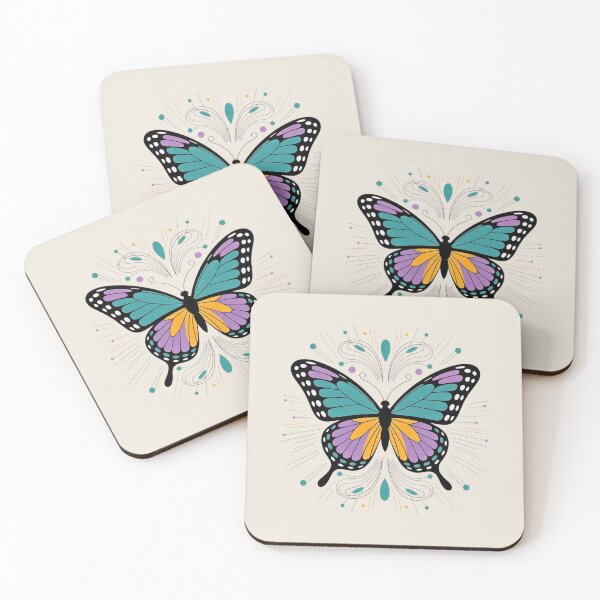 Item preview, Bohemian Butterfly - Colorful Wings designed and sold by VibrArtco.