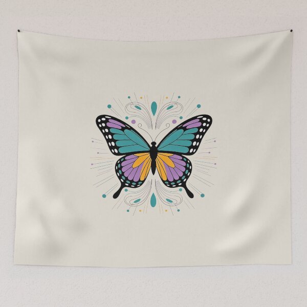 Item preview, Bohemian Butterfly - Colorful Wings designed and sold by VibrArtco.
