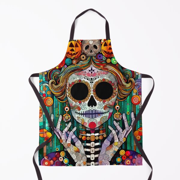 Item preview, Colorful Catrina Illustration - Vibrant Day of the Dead Art designed and sold by Ojo de Lilith.