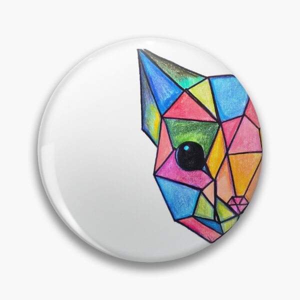 Item preview, Colorful Cat Face designed and sold by CanDo20.