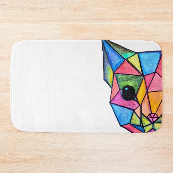 Item preview, Colorful Cat Face designed and sold by CanDo20.