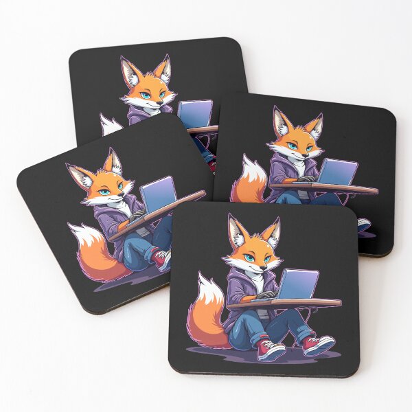 Item preview, Urban Fox Girl – Hacker Vibes designed and sold by Hans-Design.