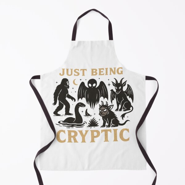 Aperçu de l'œuvre « Juste être cryptique » Cryptid Art créée et vendue par CornerstonePics.