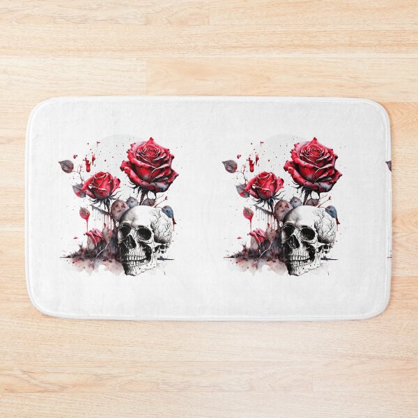 Item preview, Skull and Roses. designed and sold by EvaKlein68.