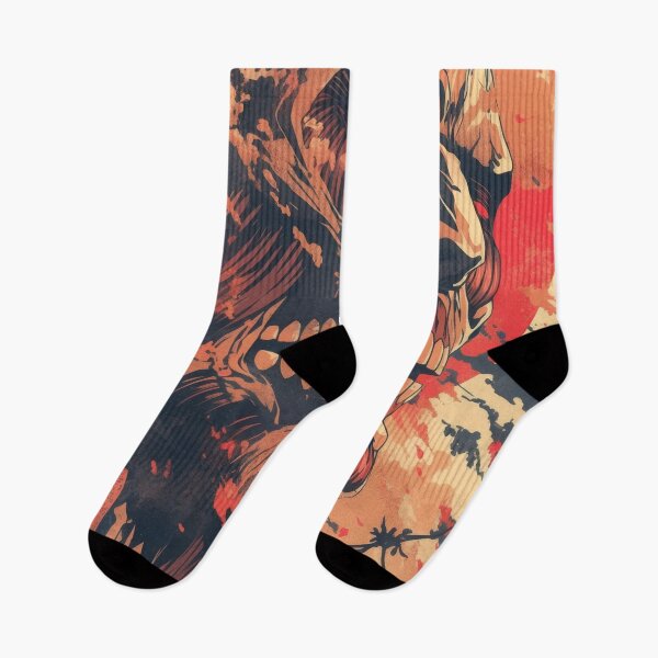 Item preview, Giant Titan Towering Skies  designed and sold by AnimeArsenalPrints.