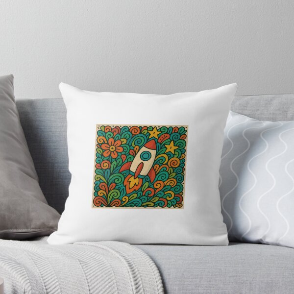 Item preview, Colorful Rocket to the Stars designed and sold by IroRyde.