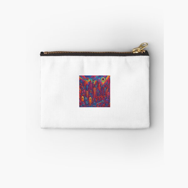 Item preview, Psychedelic City of Colorful Creatures designed and sold by IroRyde.