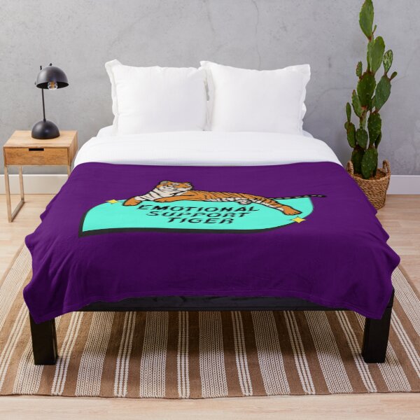 Item preview,  Emotional Support Tiger – Funny Retro Tiger Companion Design designed and sold by LUV963.