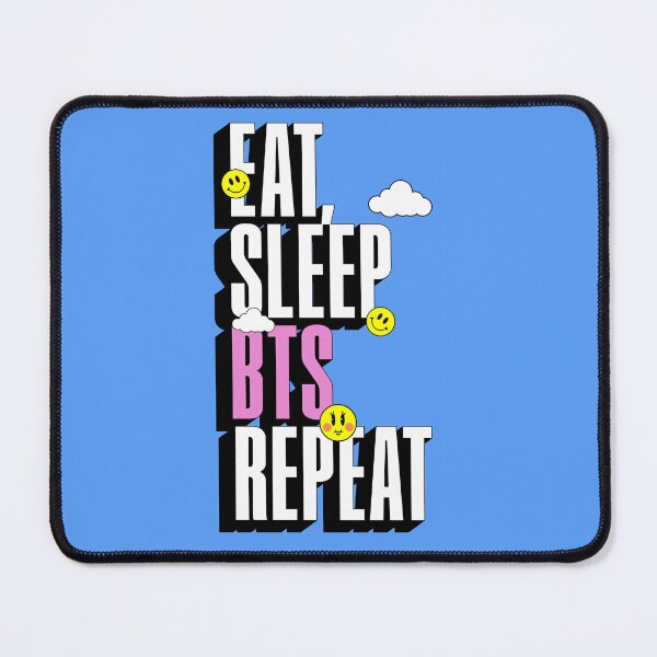 Item preview, Eat sleep BTS repeat | ARMY kpop Morcaworks designed and sold by Morcawork.