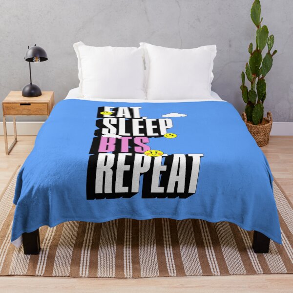 Item preview, Eat sleep BTS repeat | ARMY kpop Morcaworks designed and sold by Morcawork.